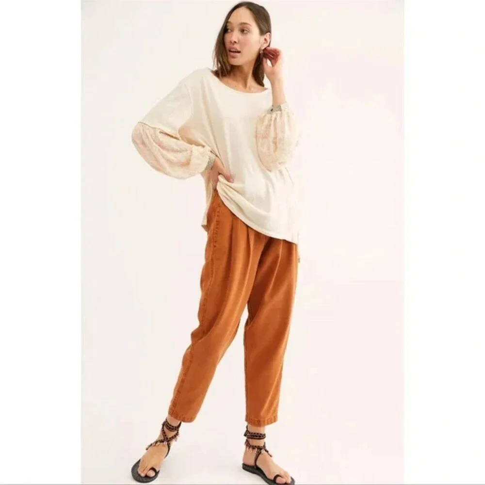 Free People Jade Long Sleeve Top XS